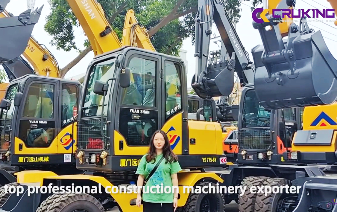 CRUKING | YUANSHAN YS775-8Y Wheeled Excavator