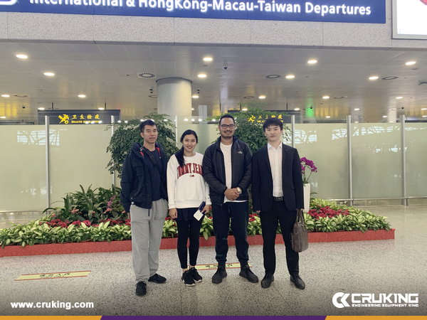 Timor-Leste Customers Visited LIUGONG Factory for Wheel Loader ZL50CN and CLG836