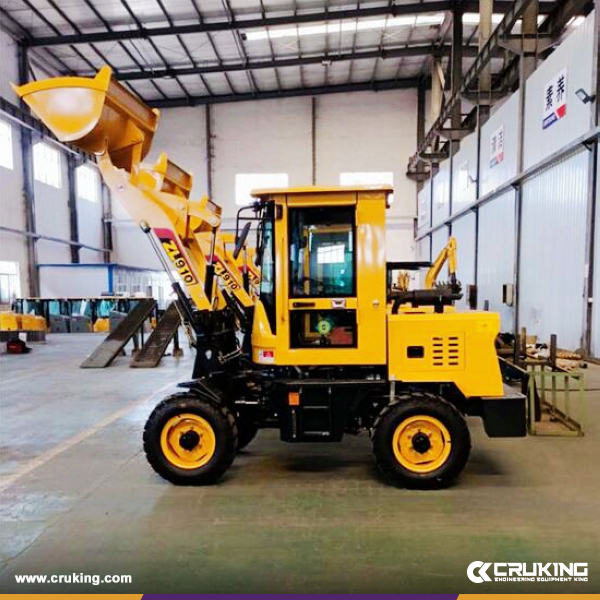 Maintenance Method of Small Wheel Loader with Simple Operation