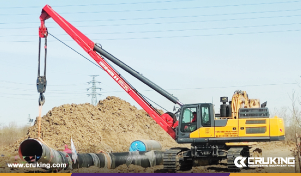 XCMG Excavators Help Build China-Russia Natural Gas Pipeline