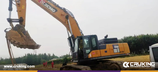 XCMG Excavators Help Build China-Russia Natural Gas Pipeline