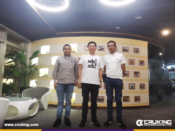 Colombia Customer Visited CRUKING Shanghai Head Office