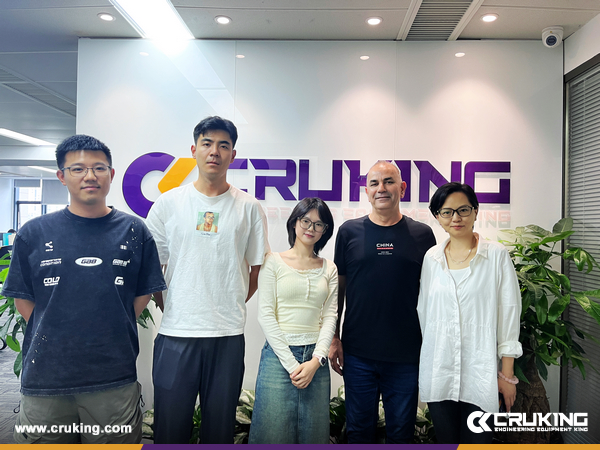 Australia Customer Visited CRUKING Office 