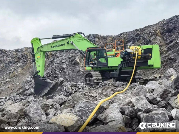 LIUGONG's Largest Electric Excavator 995FE Debut