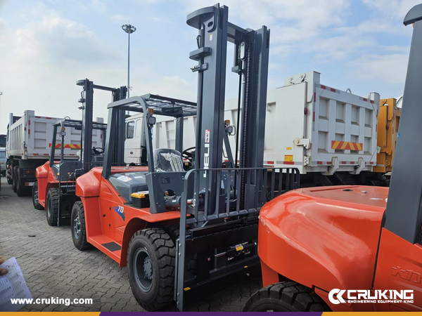 Algeria - 4 Unit HELI CPCD70-W2K2 Forklift