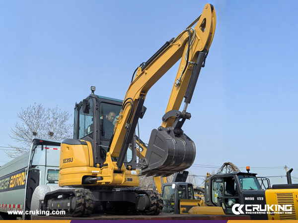 Belarus - 2 Units XCMG XE35U Crawler Excavator And Attachments