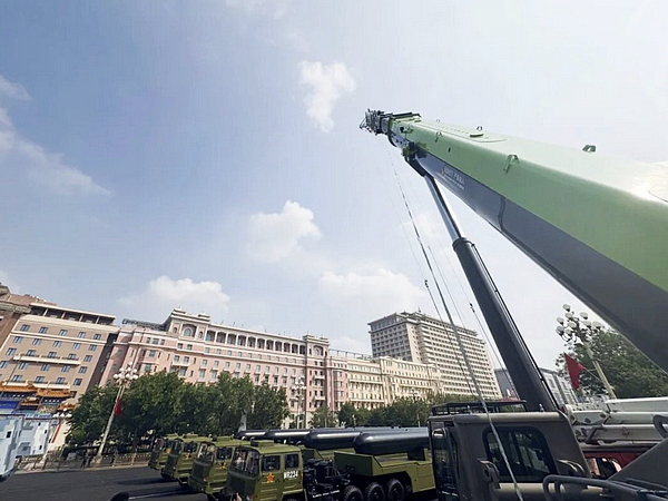 ZOOMLION's High-End Equipment Powers National Ceremony Broadcast