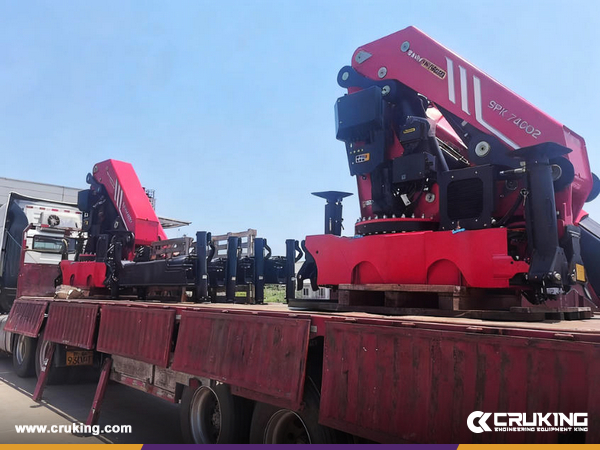 Peru - 3 Units SANY SPK74002 Knuckle Boom Crane