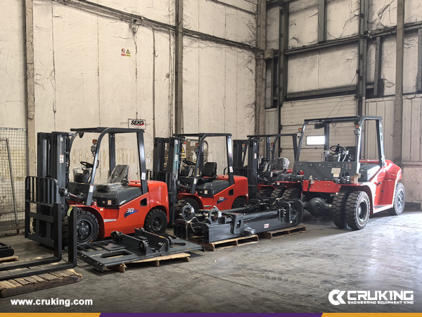 Philippines - 6 Units HELI CPCD30 Forklift & 1 Unit HELI CPCD50 Forklift