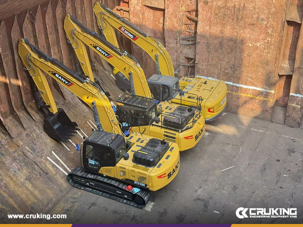 Solomon Islands - 2 Unit XCMG XE215C Crawler Excavator & 1 Unit XC948 Wheel Loader