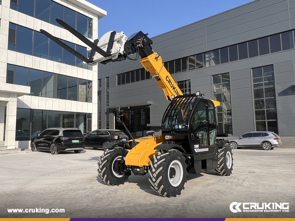 Solomon Islands - 1 Unit CRUKING T3007 Telehandler & SINOTRUK ZZ1107D3415C1R Dump Truck