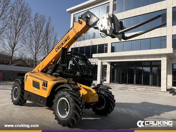 Solomon Islands - 1 Unit CRUKING T3007 Telehandler & SINOTRUK ZZ1107D3415C1R Dump Truck