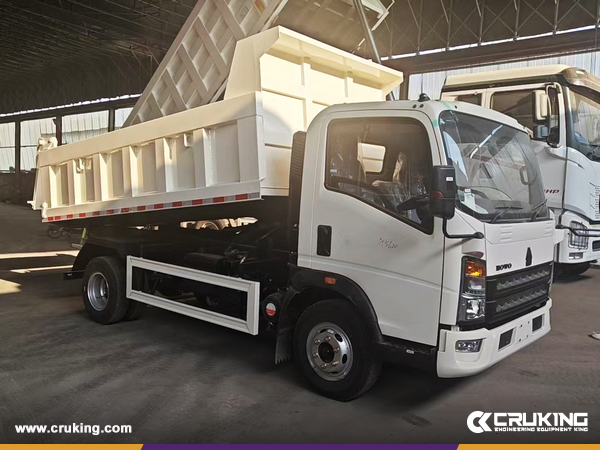 Solomon Islands - 1 Unit CRUKING T3007 Telehandler & SINOTRUK ZZ1107D3415C1R Dump Truck