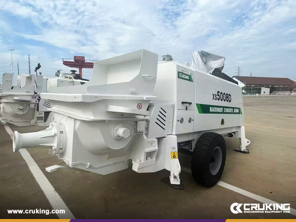 Colombia - 2 Units XCMG XS5008D Trailer Concrete Pump