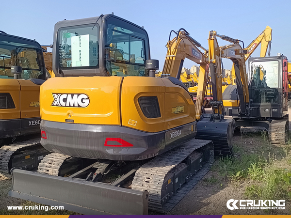 Guyana - 2 Units XCMG XE60GA Crawler Excavator & 2 XC7-TV12 Track Steer Loader