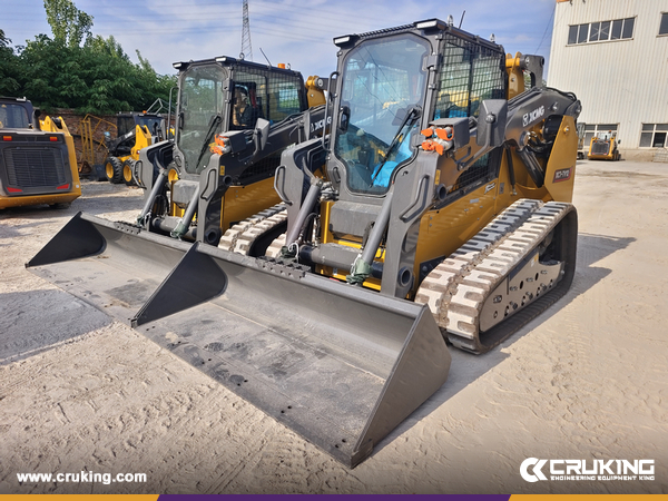 Guyana - 2 Units XCMG XE60GA Crawler Excavator & 2 XC7-TV12 Track Steer Loader