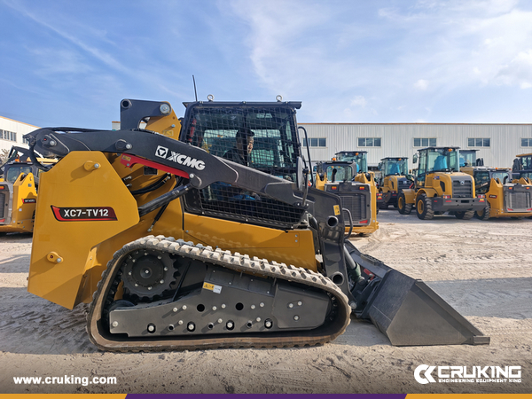 Guyana - 2 Units XCMG XE60GA Crawler Excavator & 2 XC7-TV12 Track Steer Loader