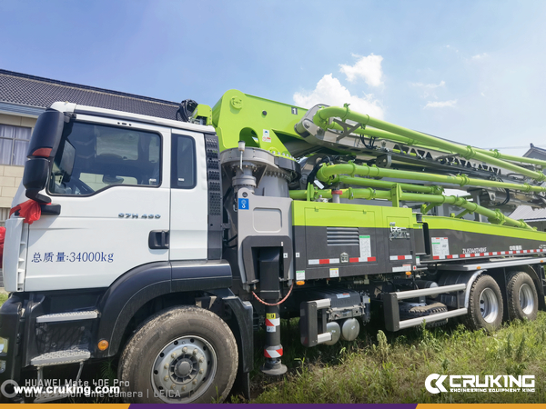 China - 1 Unit ZOOMLION ZLJ5340THBKF Truck-Mounted Concrete Pump Truck